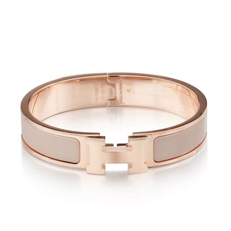 hermes armband roze|hermes h bracelets.